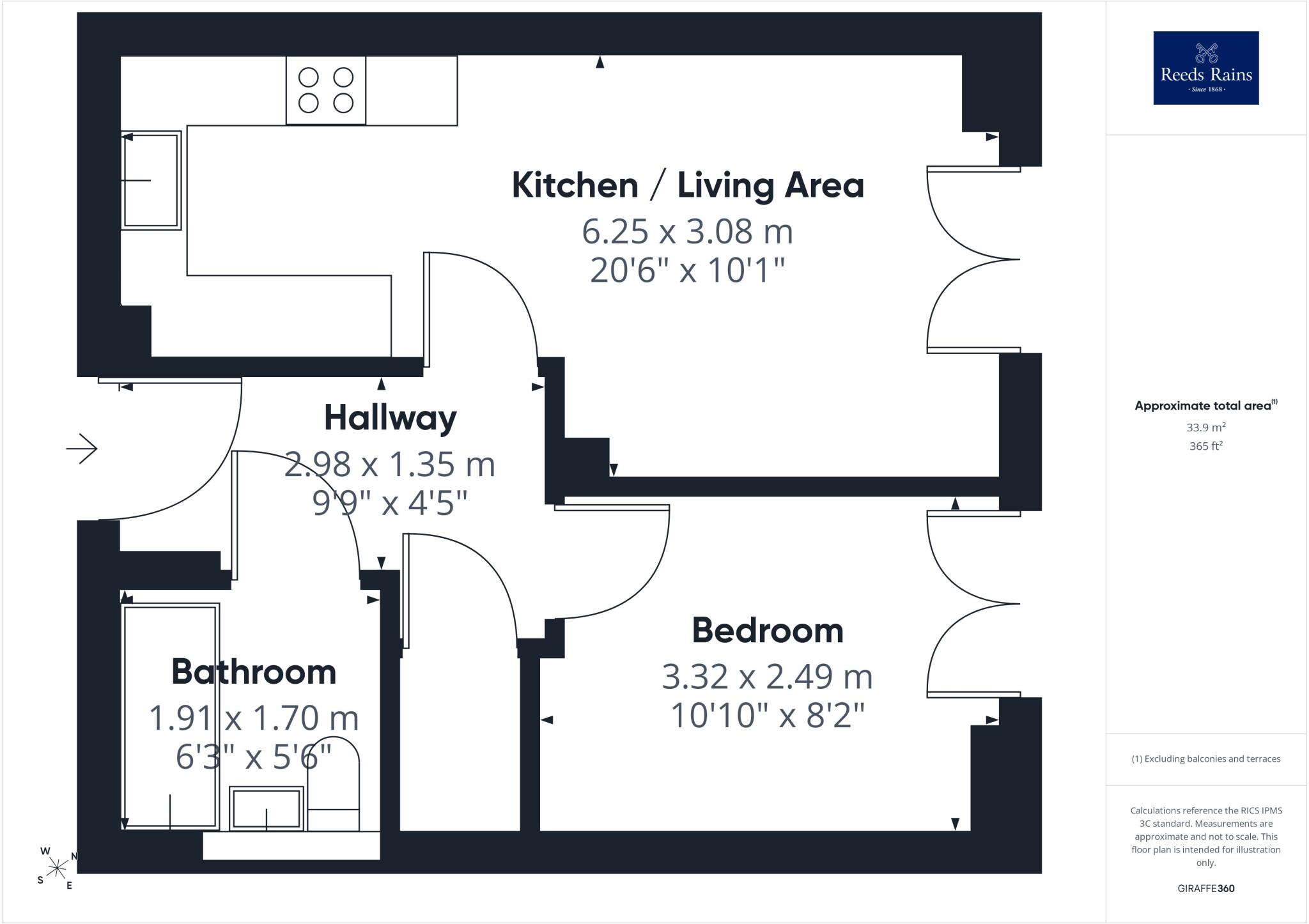 Fern Bank, St. Johns Place, Wakefield, West Yorkshire, WF1 floorplan
