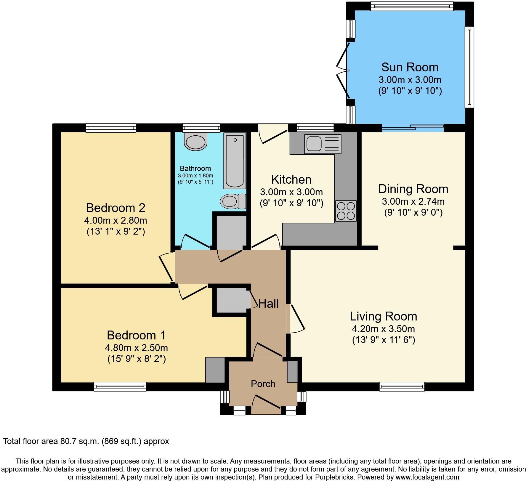 Wrexham Close, Warrington, WA5 floorplan