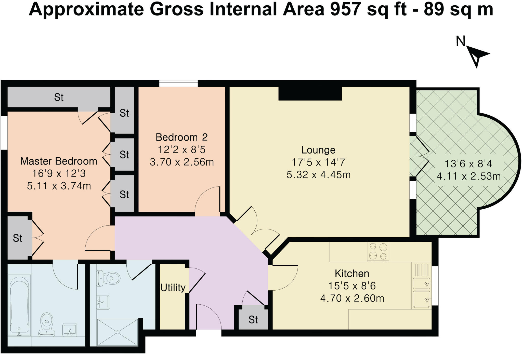 Uxbridge Road, Stanmore, HA7 floorplan