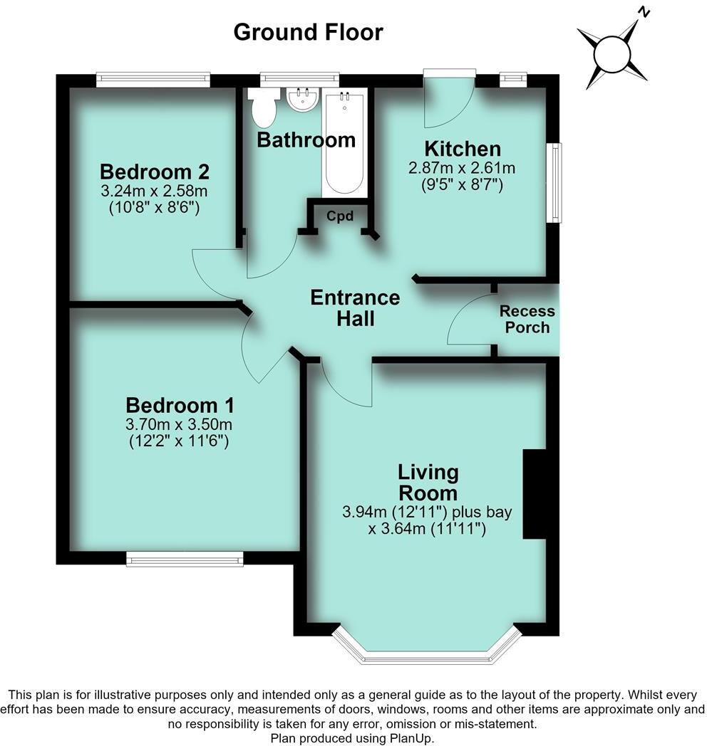 Tennyson Road, Wellingborough floorplan