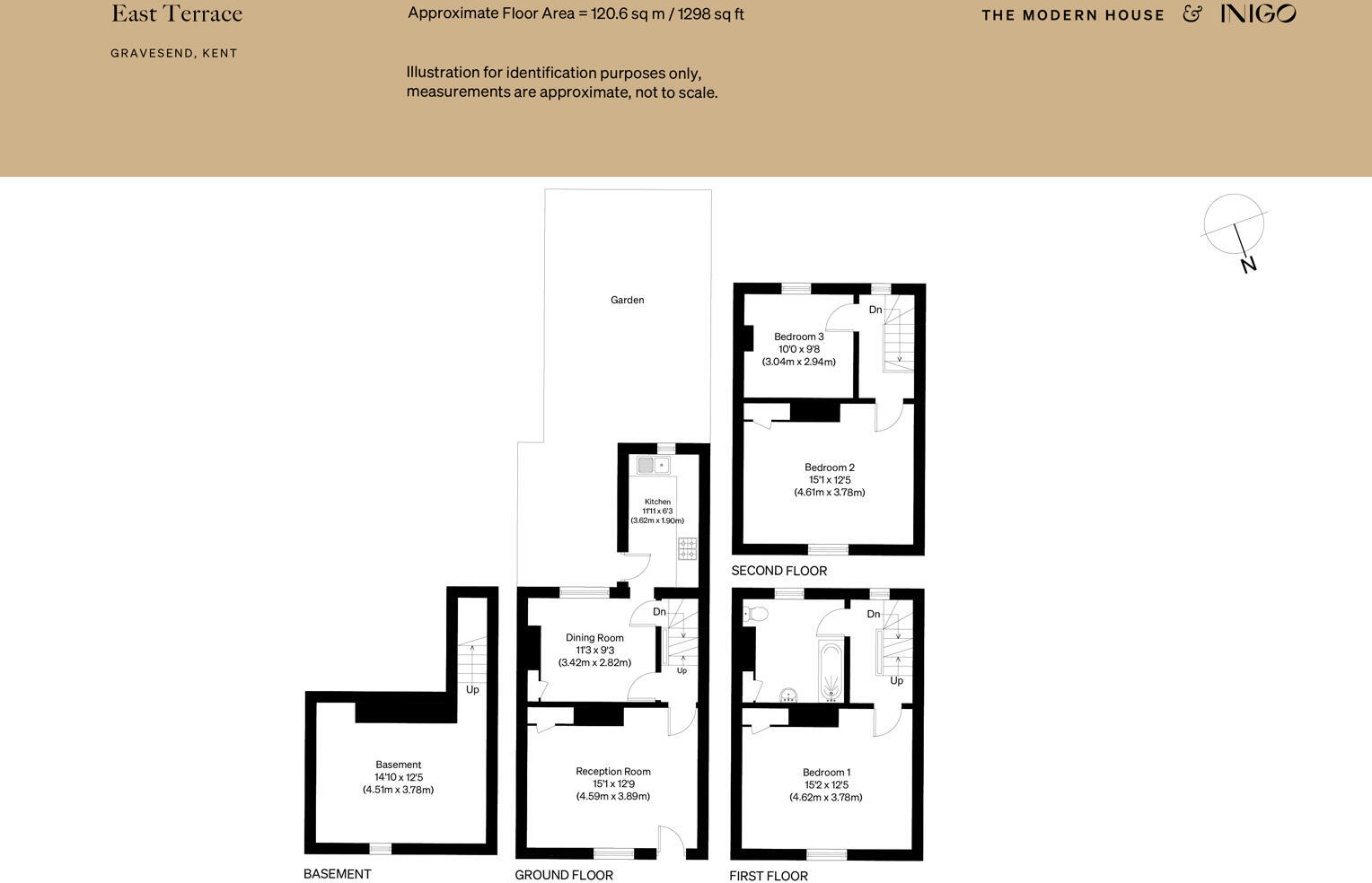 East Terrace, Gravesend, Kent floorplan