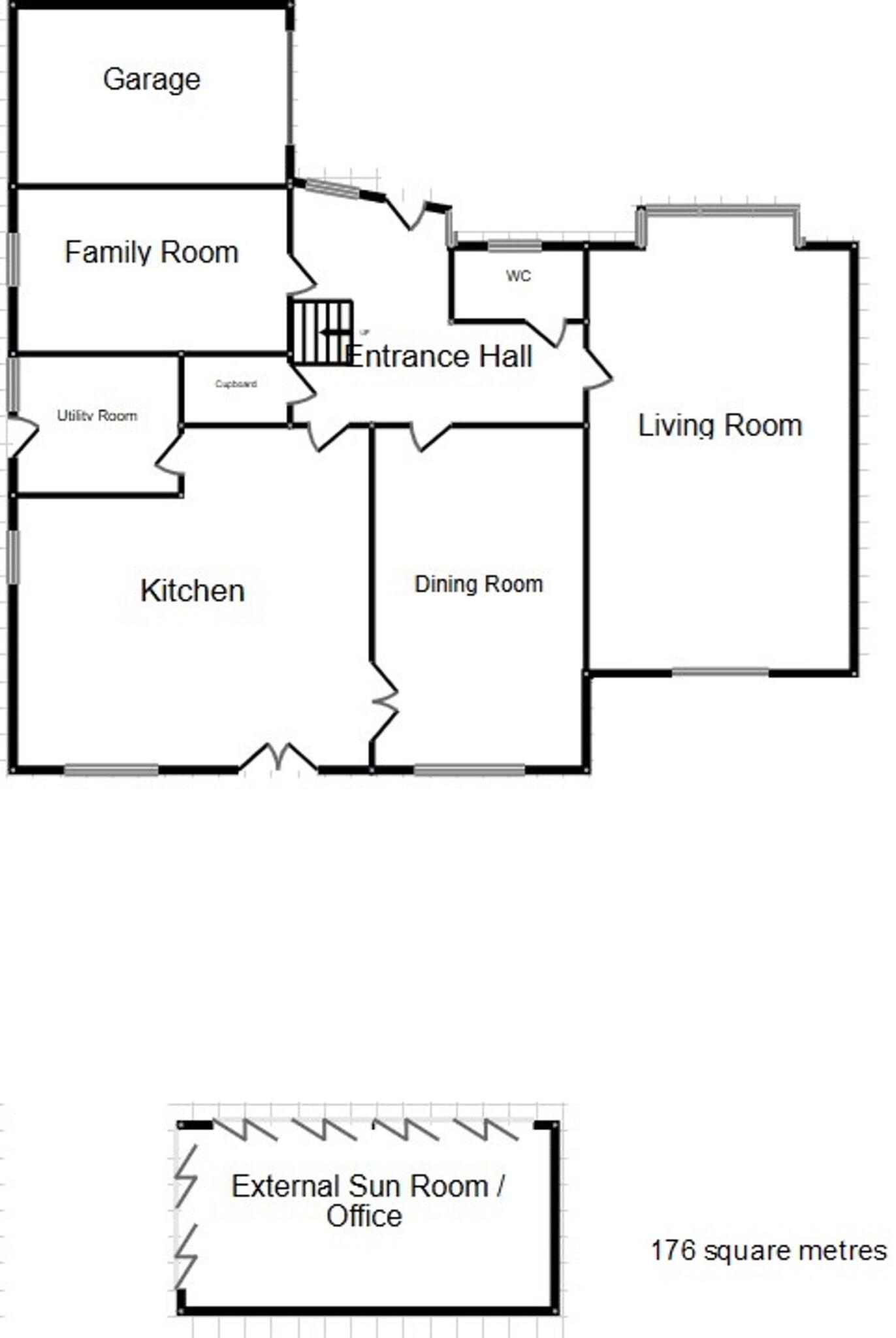 Perry Grove, Bingham, NG13 floorplan