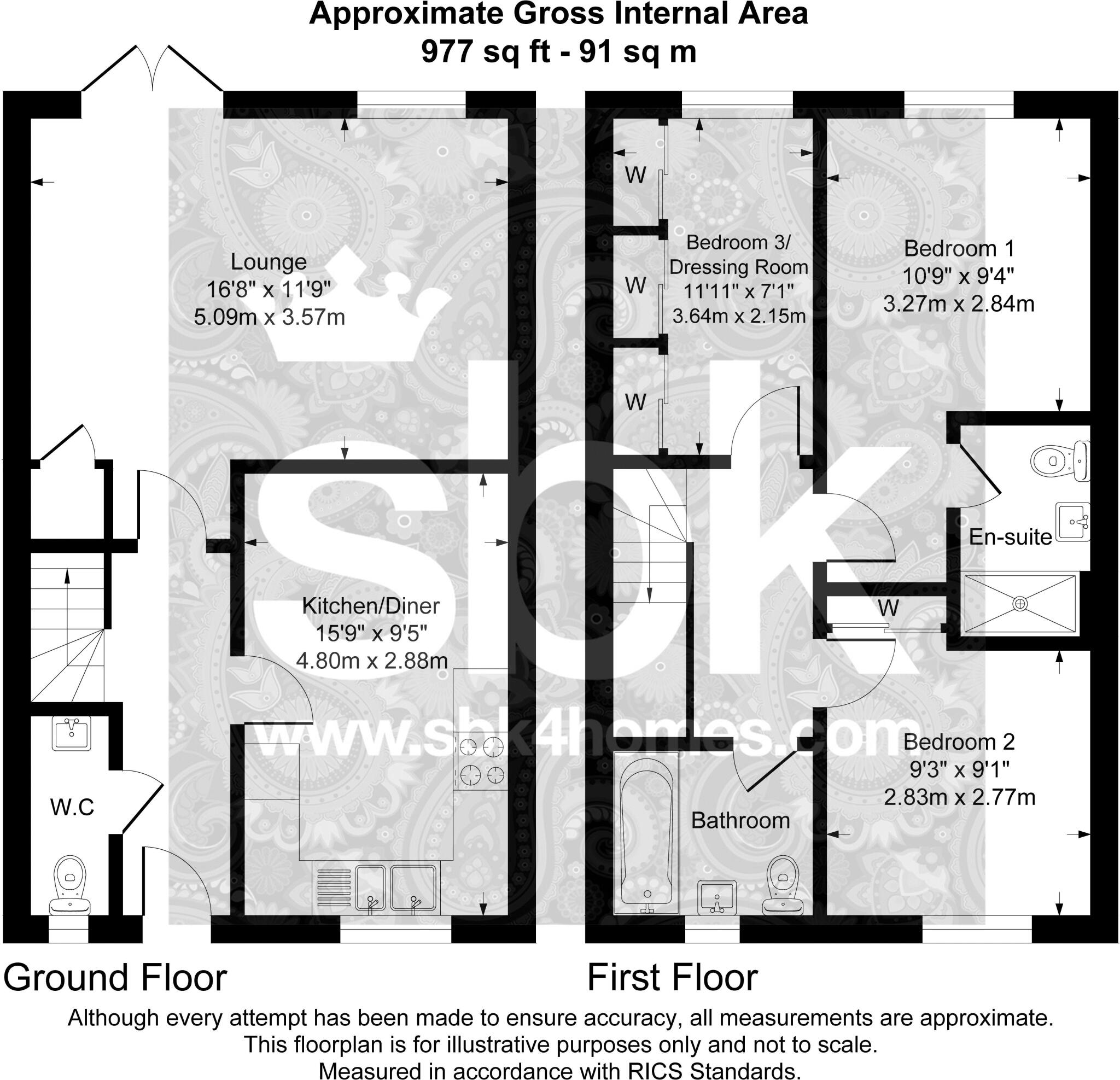 Bury Farm Road, Whiteley floorplan