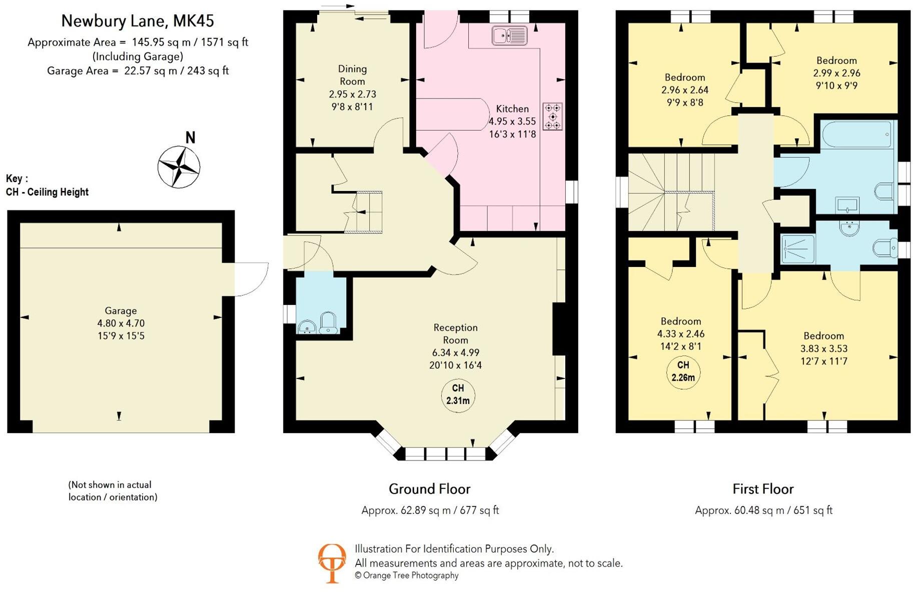 Newbury Lane, Silsoe, MK45 floorplan