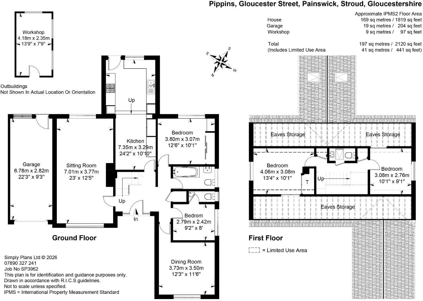 Gloucester Street, Painswick floorplan