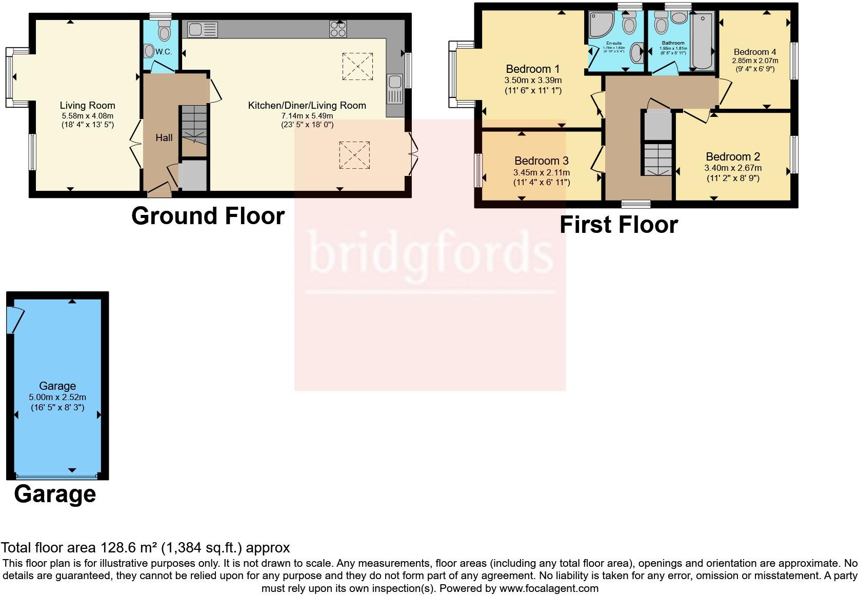 Waterloo Gardens, Ashton-under-Lyne, Greater Manchester, OL6 floorplan