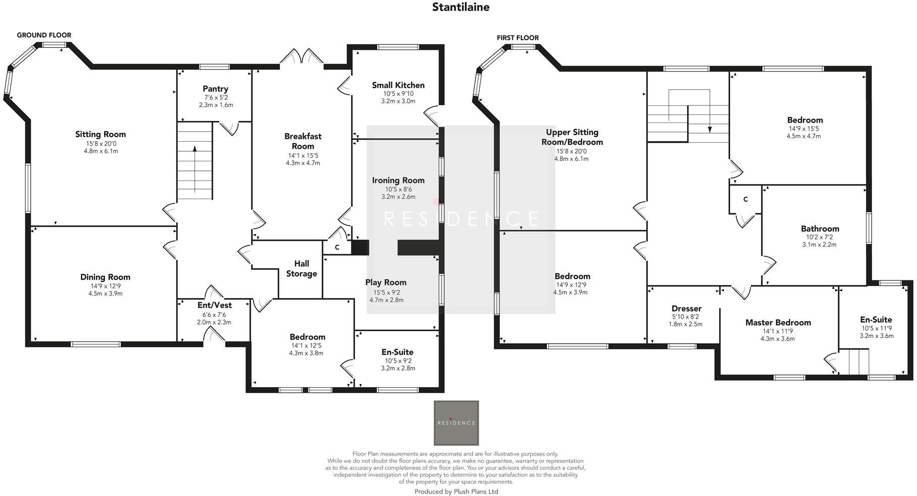 Friars Lane, Lanark floorplan