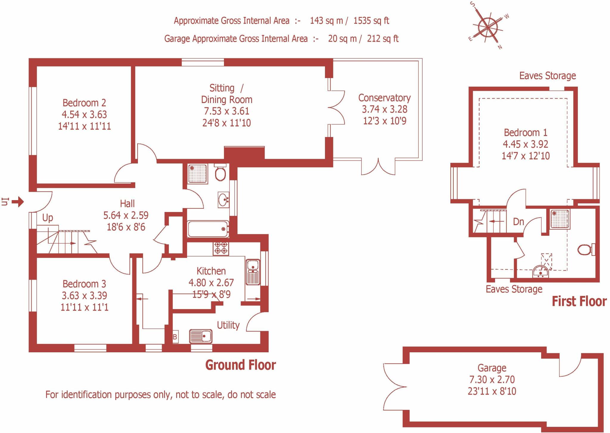 Lonnen Road, Colehill, Wimborne, Dorset, BH21 floorplan