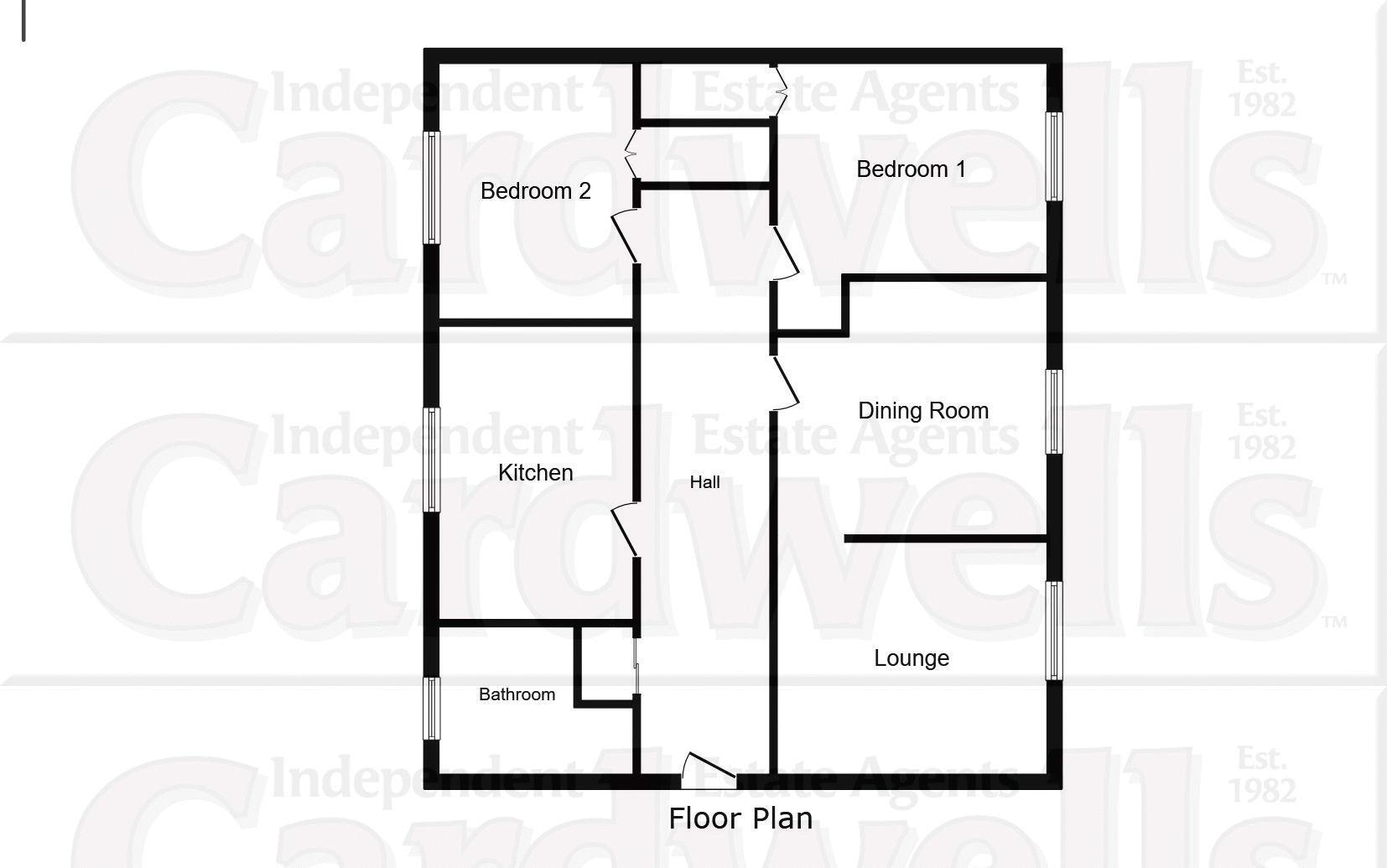 Heatherfield, Sharples floorplan