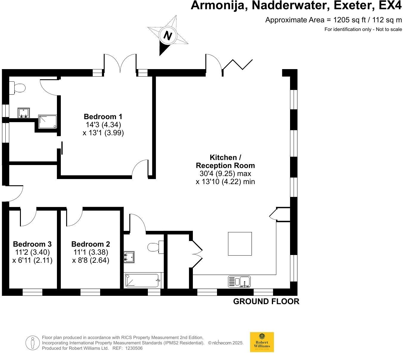 Nadderwater, EXETER floorplan