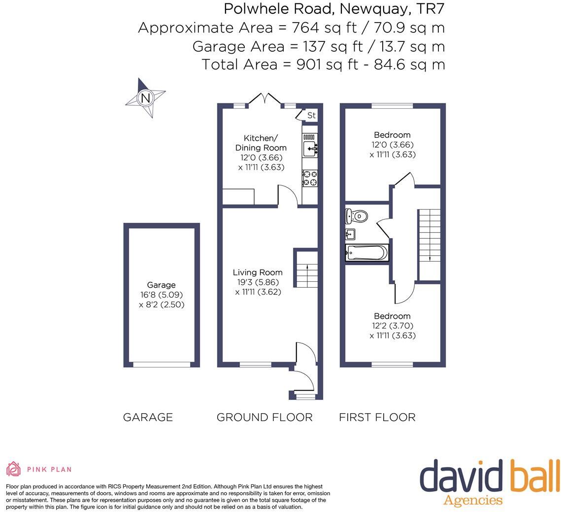 Polwhele Road, Newquay floorplan