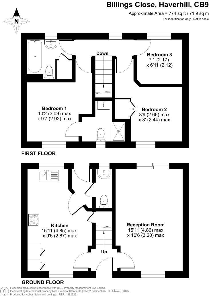 Billings Close, Haverhill, Suffolk floorplan