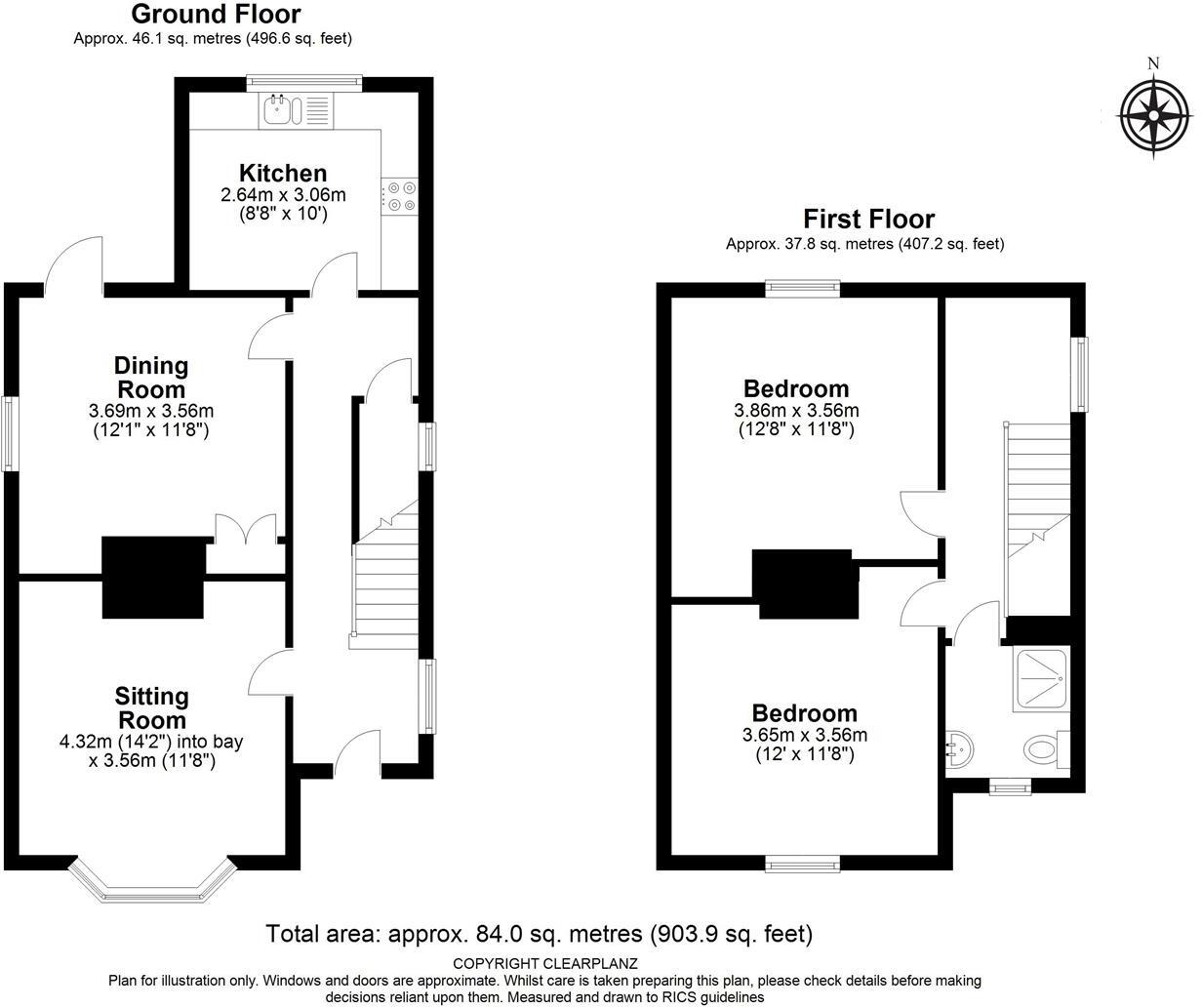 High Street, Stockbridge floorplan