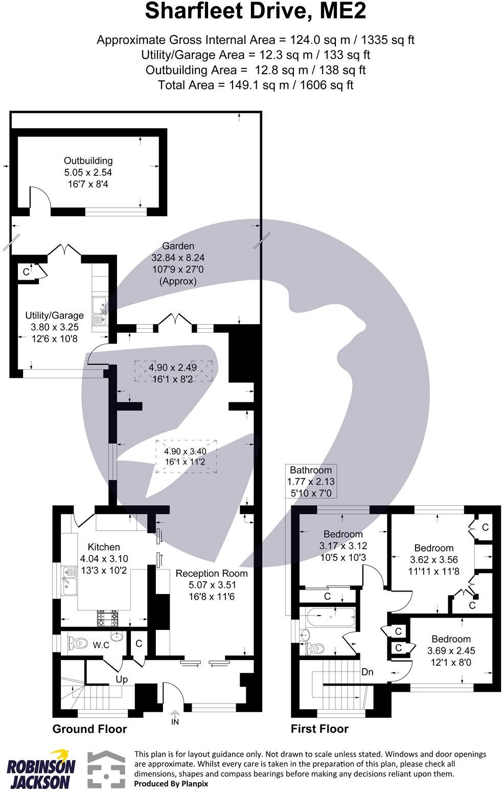 Sharfleet Drive, Strood, Rochester, Kent, ME2 floorplan