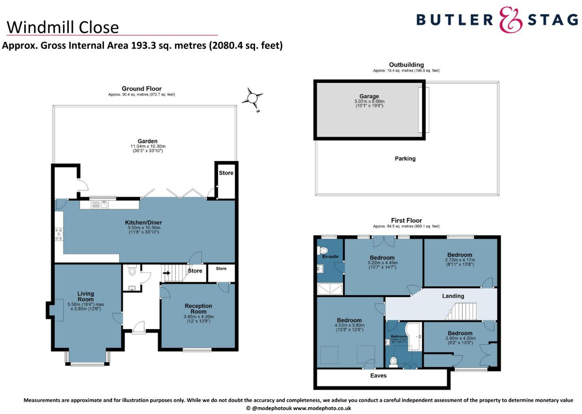 Windmill Close, Waltham Abbey, EN9 floorplan