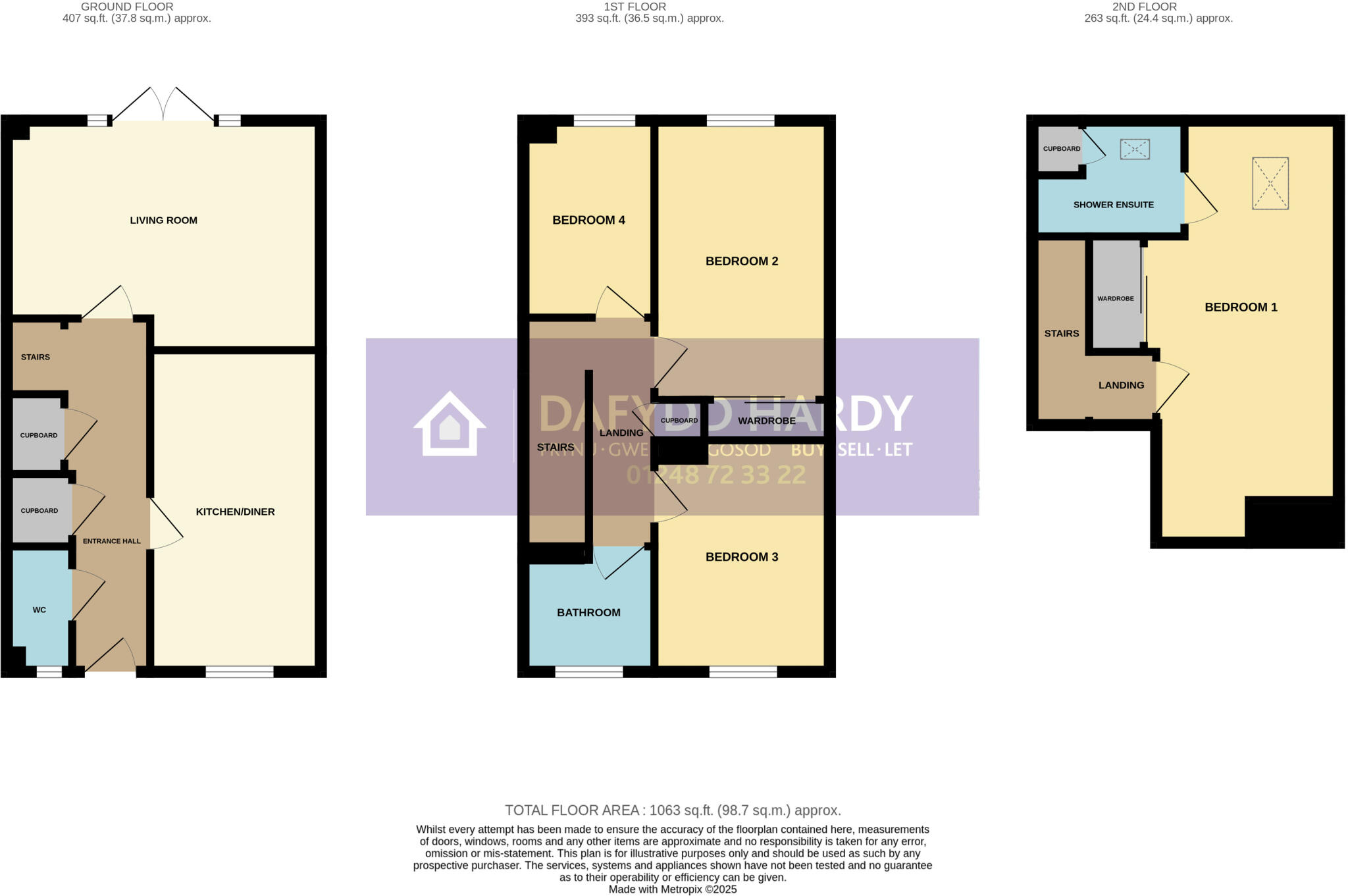 50, Cilfach Crwys, Penrhosgarnedd, Bangor, Gwynedd, LL57 floorplan