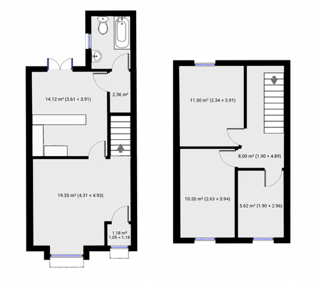 Johnson Road, Blackpool floorplan