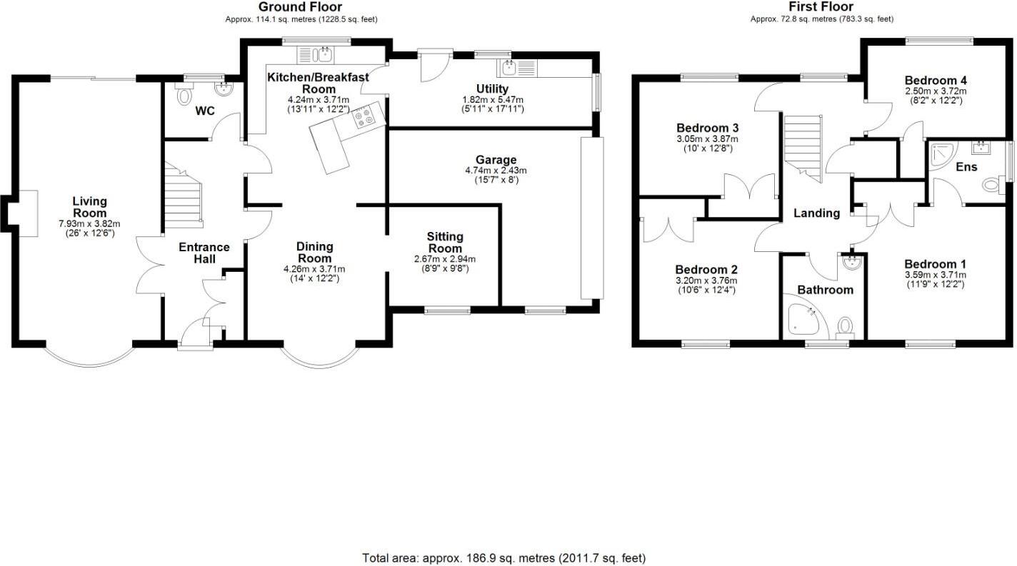 Laleston Court, Laleston, Bridgend County Borough, CF32 0HG floorplan