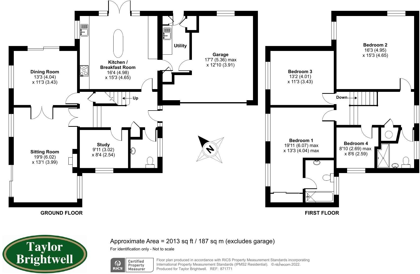 The Bury, Pavenham floorplan