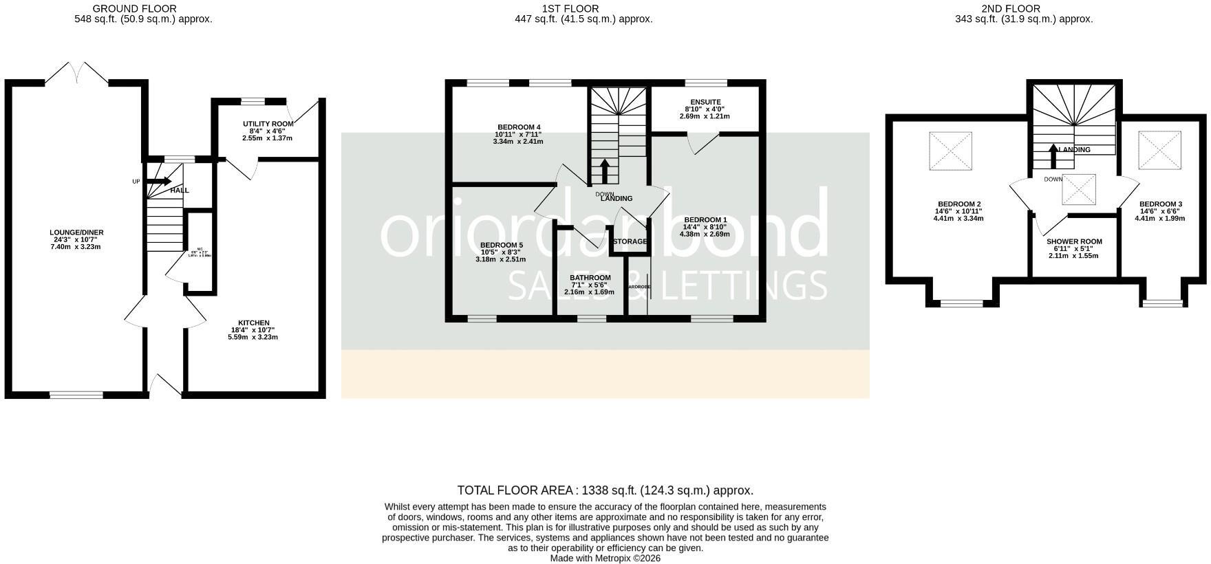 Vicarage Road, Rushden, Northamptonshire NN10 floorplan