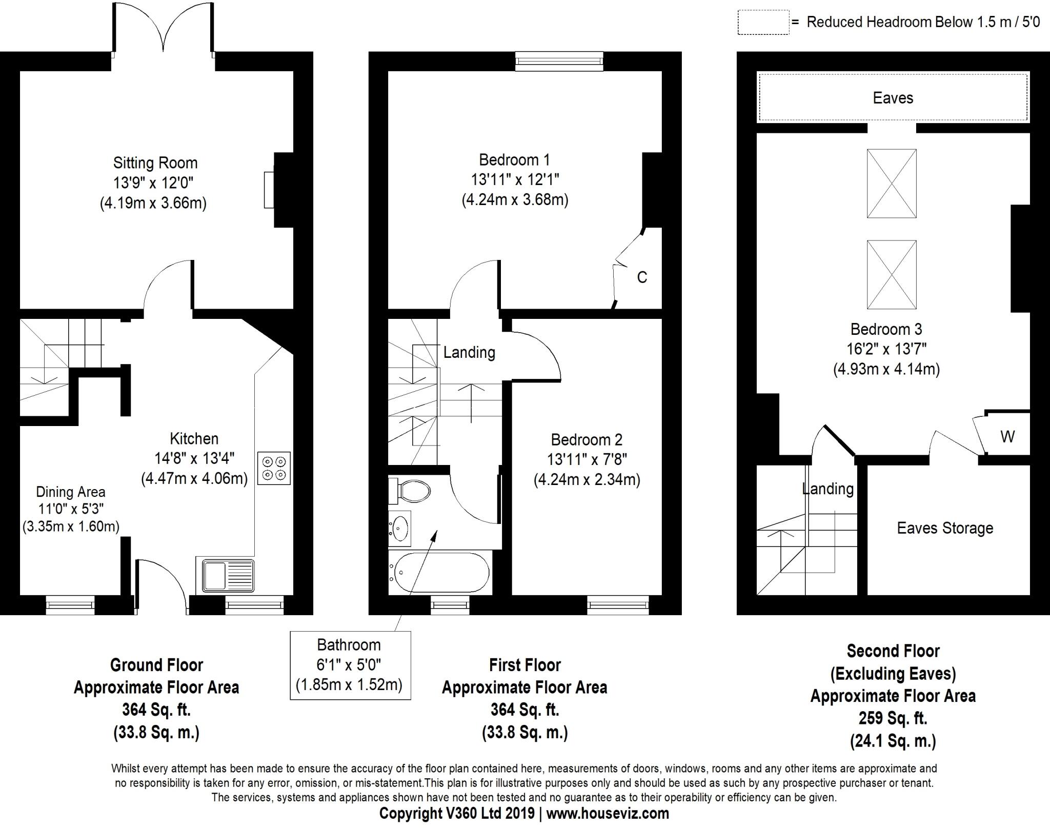 15 Murton Grove, Steeton BD20 6RS floorplan