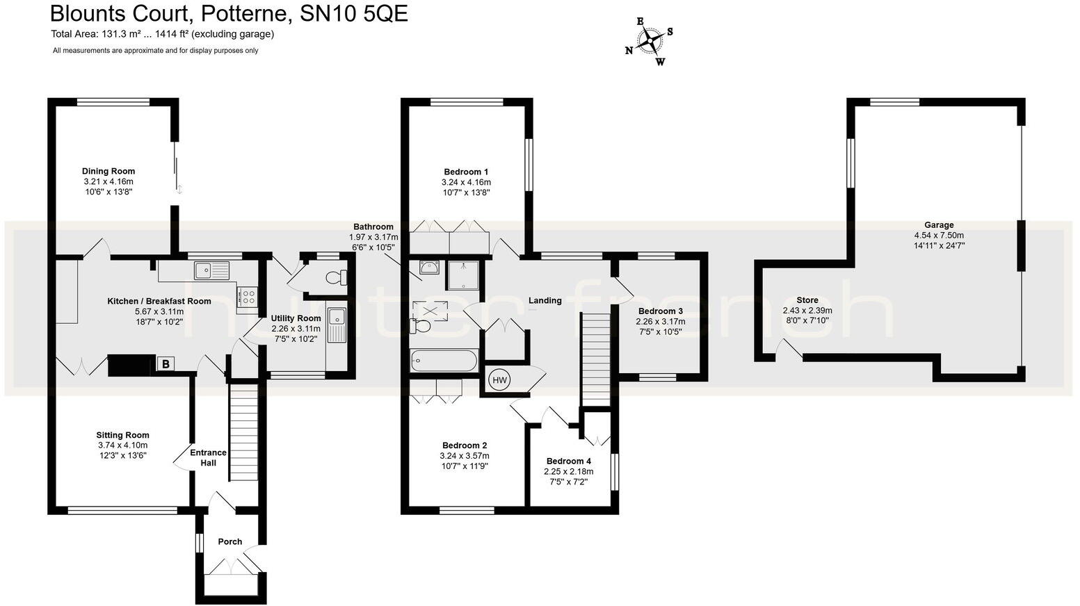 Blounts Court, Potterne, Wiltshire, SN10 5QE floorplan