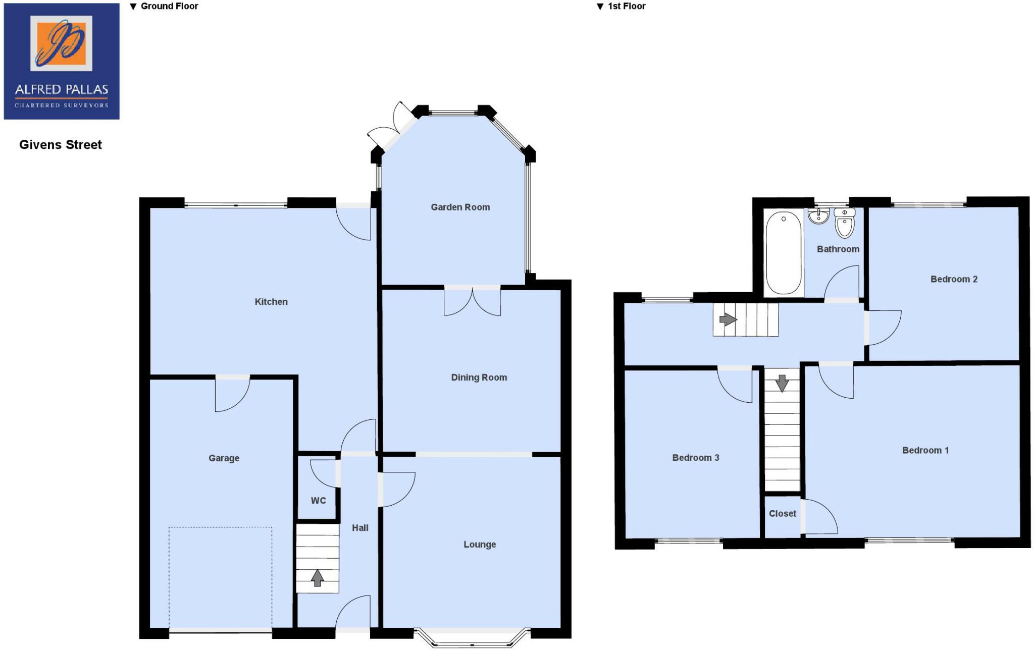 Givens Street, Roker floorplan
