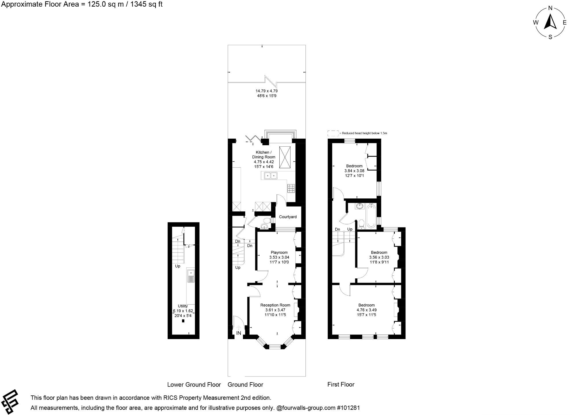 Thornbury Road, London, SW2 floorplan