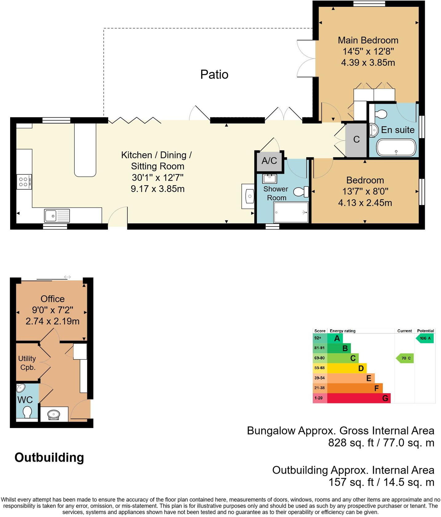 Steep Road, Crowborough floorplan