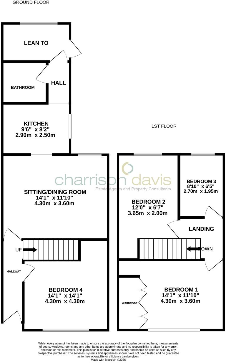 Brickfield Lane, Harlington, UB3 5DY floorplan