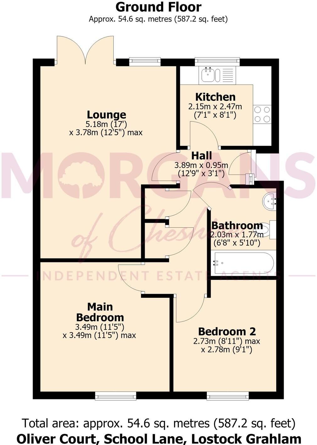 School Lane, Lostock Gralam, CW9 floorplan