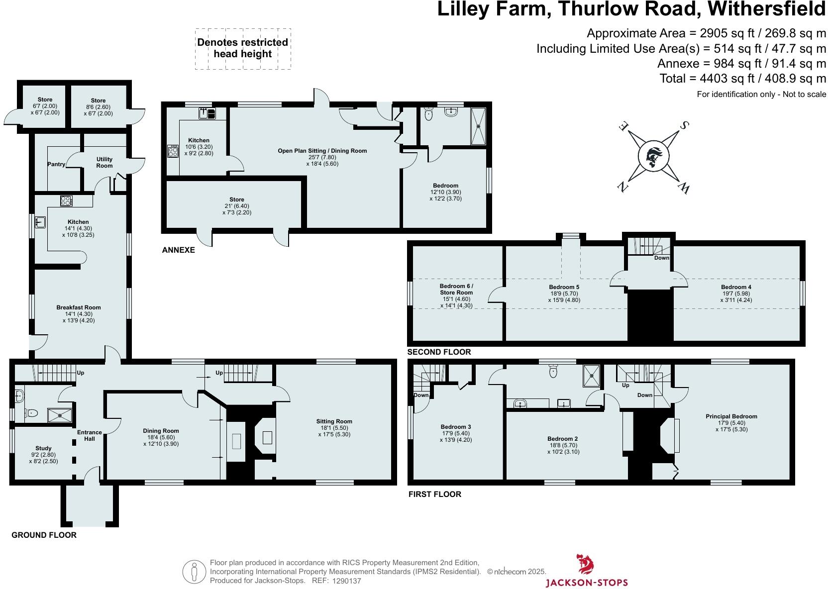 Thurlow Road, Withersfield, Haverhill, Suffolk, CB9 floorplan