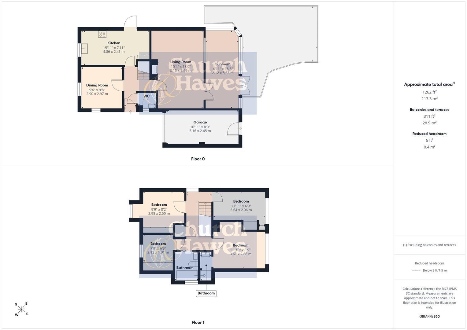 Salforal Close, Rettendon Common, Chelmsford floorplan