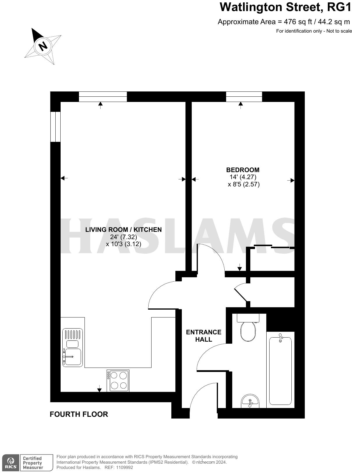 27 Q2, Watlington Street, Reading, RG1 floorplan