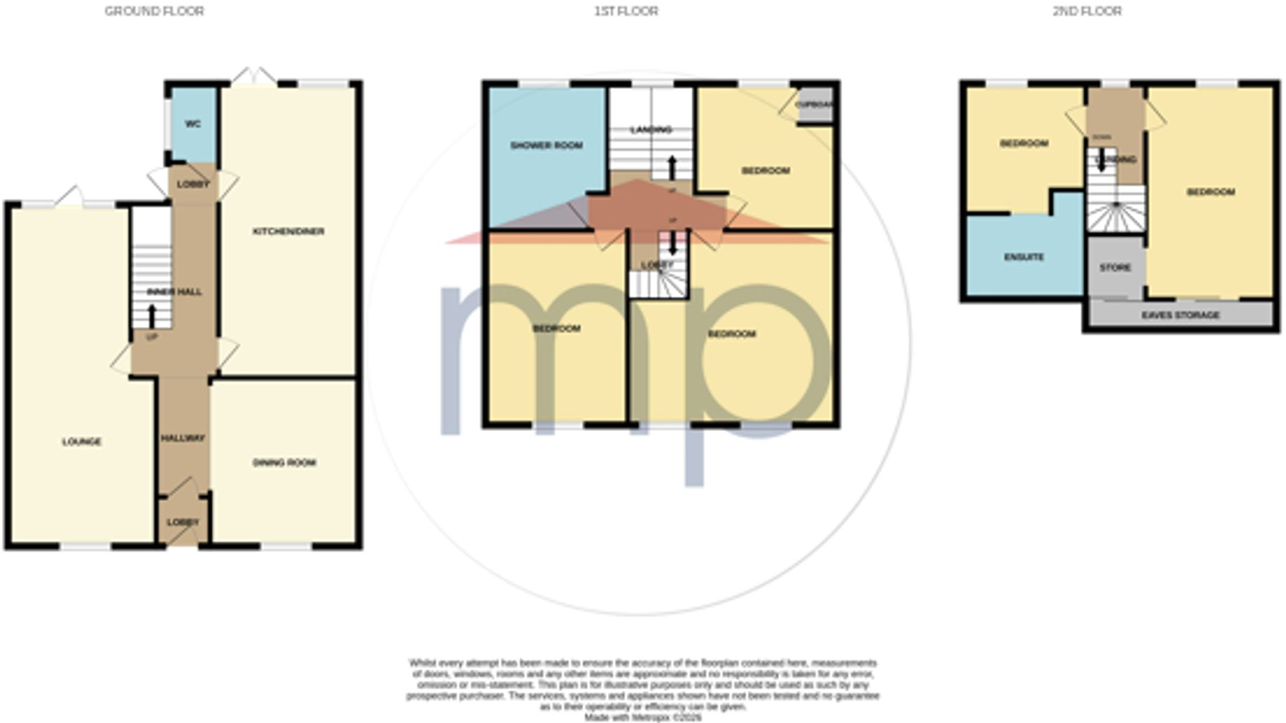 Church Road, Egglescliffe, TS16 floorplan