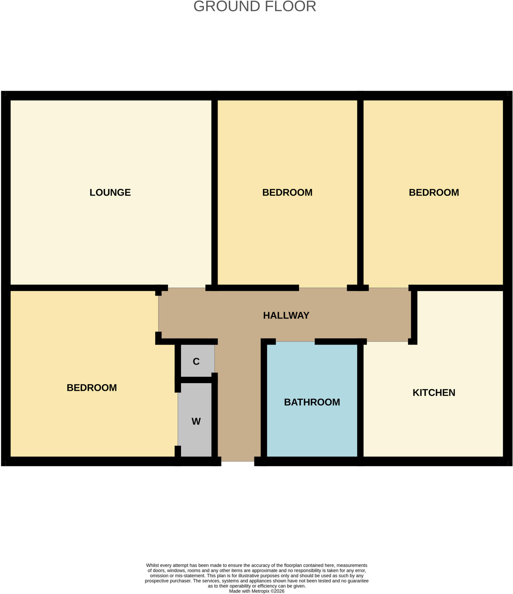 Hill Street, Montrose, DD10 floorplan