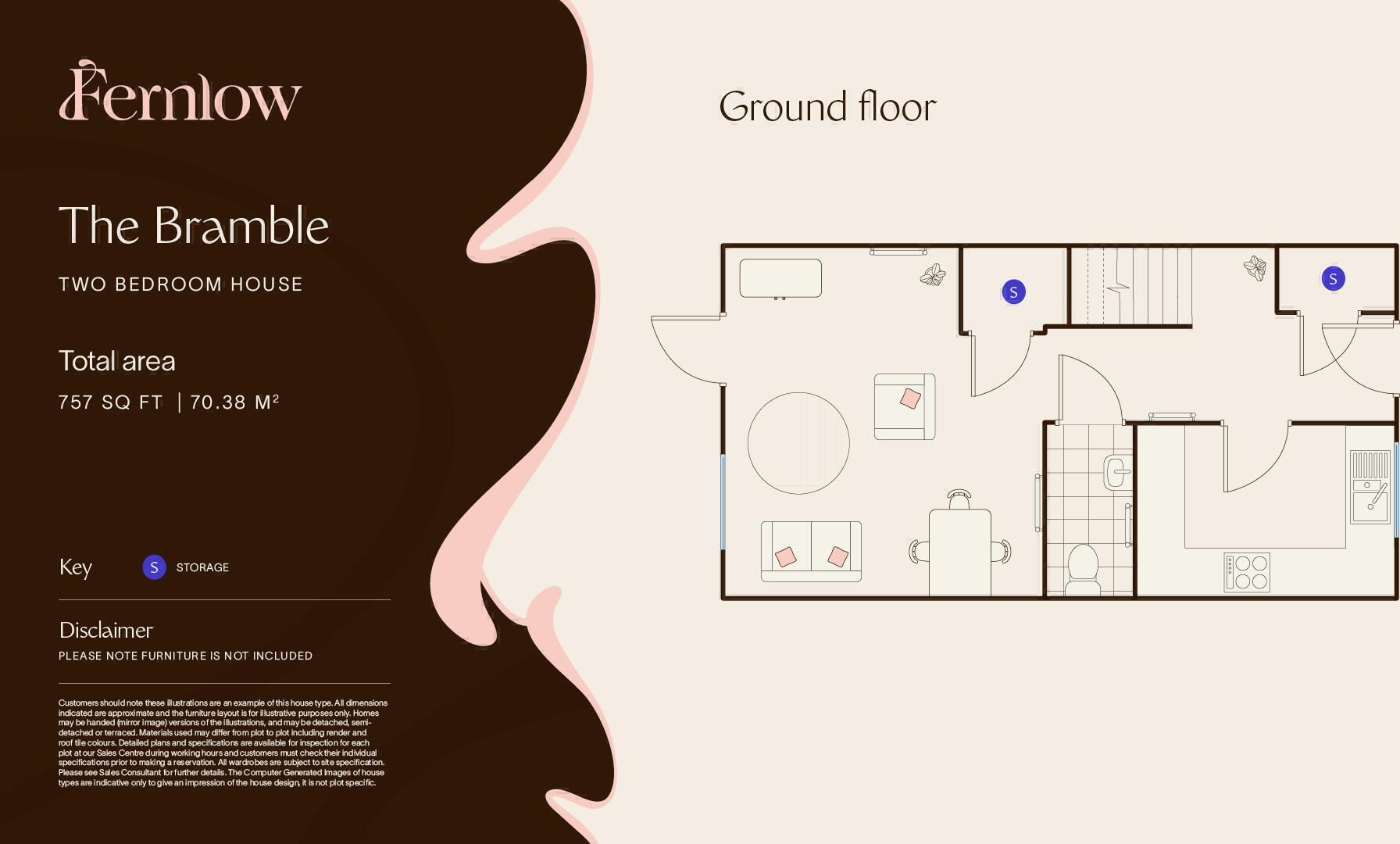 Oak Mead, LU5 floorplan