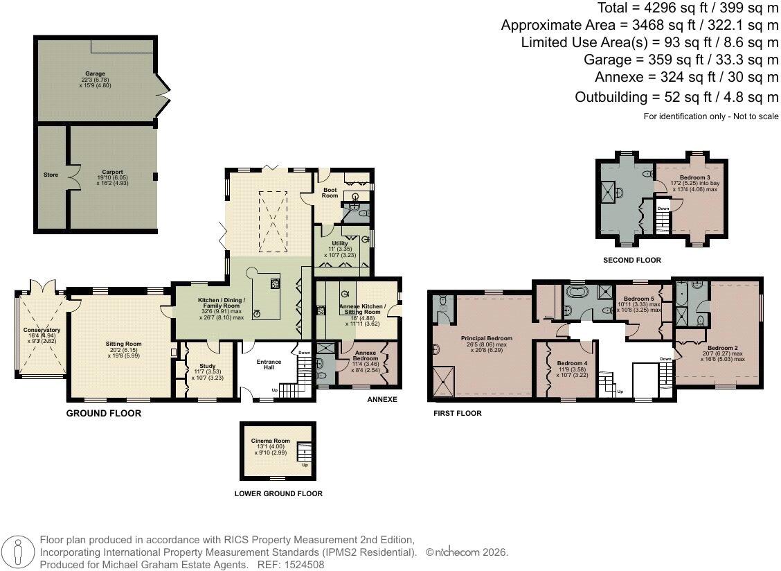 Witts End, Eversholt, Milton Keynes, Bedfordshire, MK17 floorplan