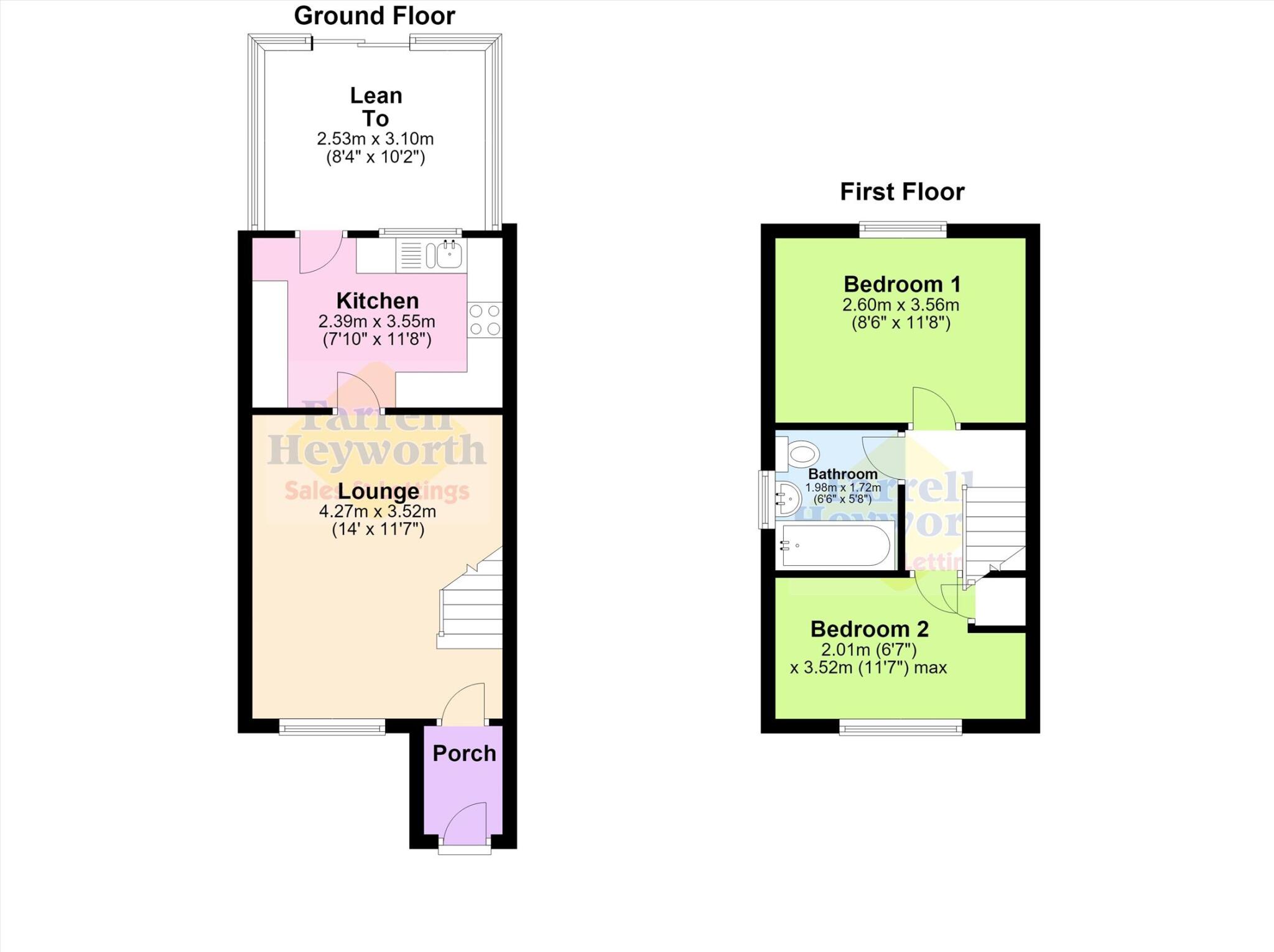 Lychfield Drive, Bamber Bridge, Preston floorplan