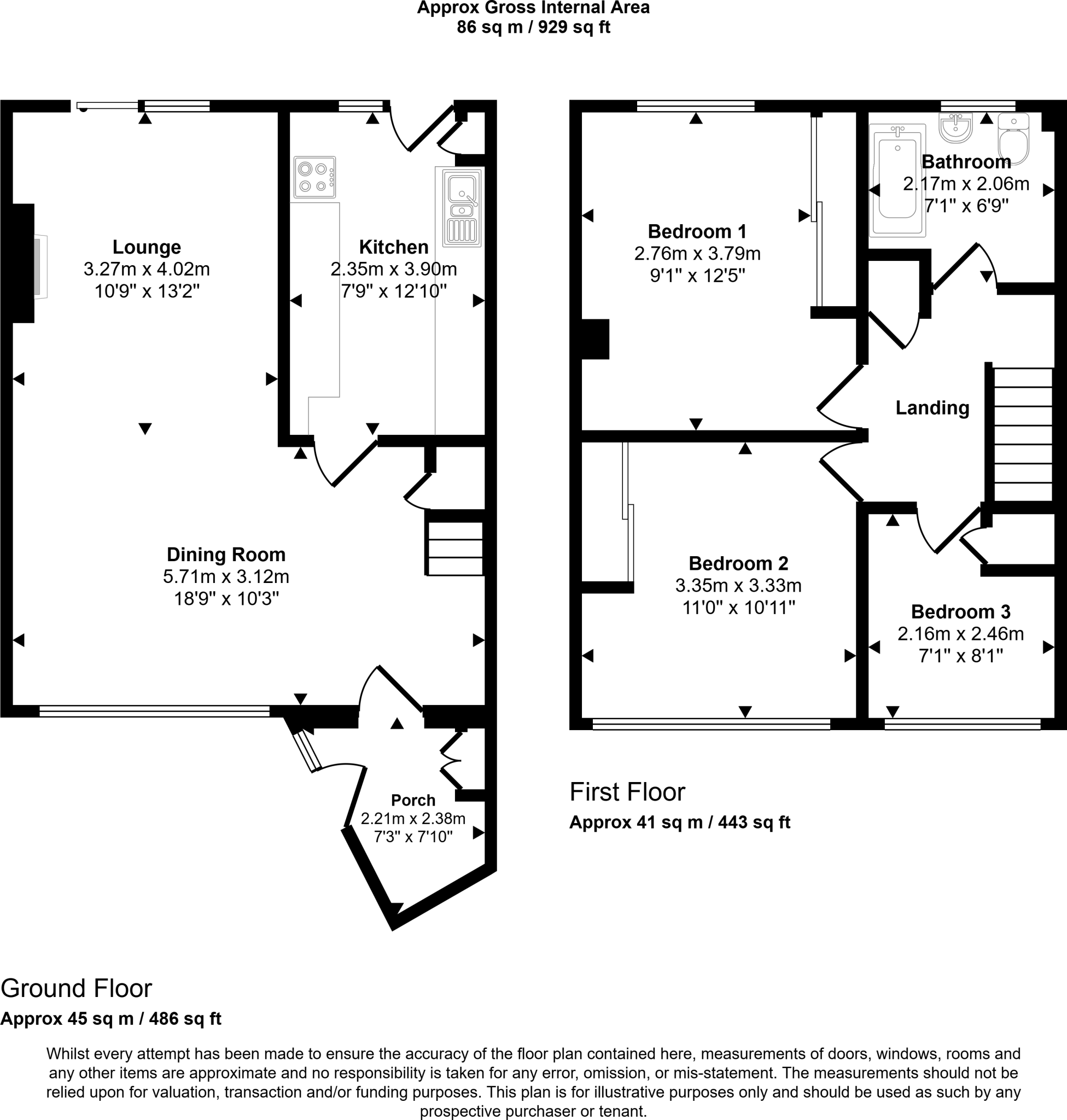 Finchams Close, Linton, CB21 floorplan
