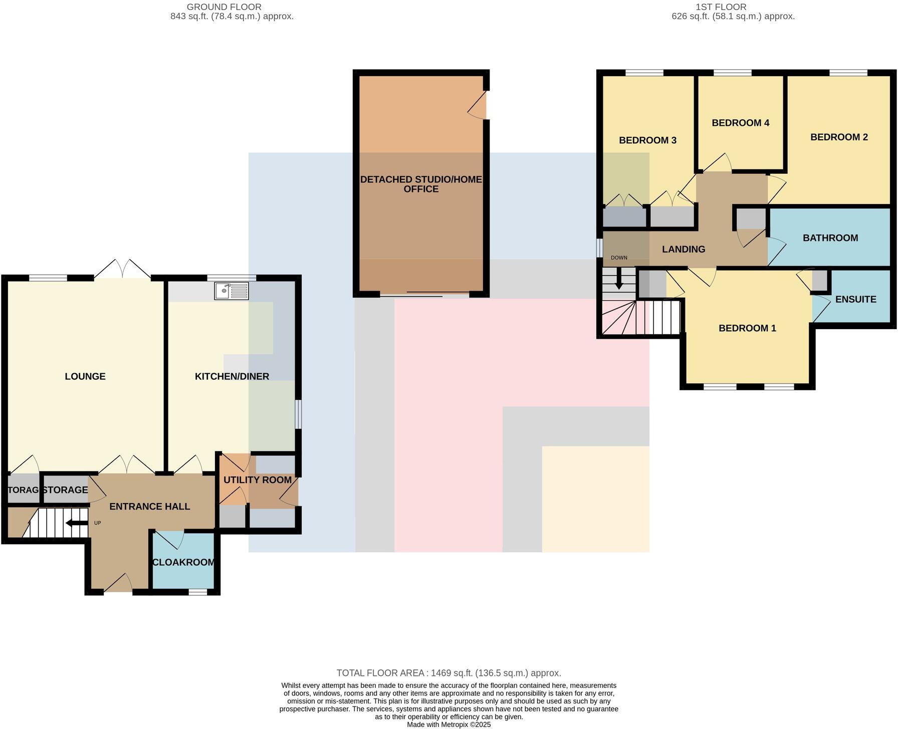 Gwaelod-Y-Garth, Cardiff, CF15 floorplan