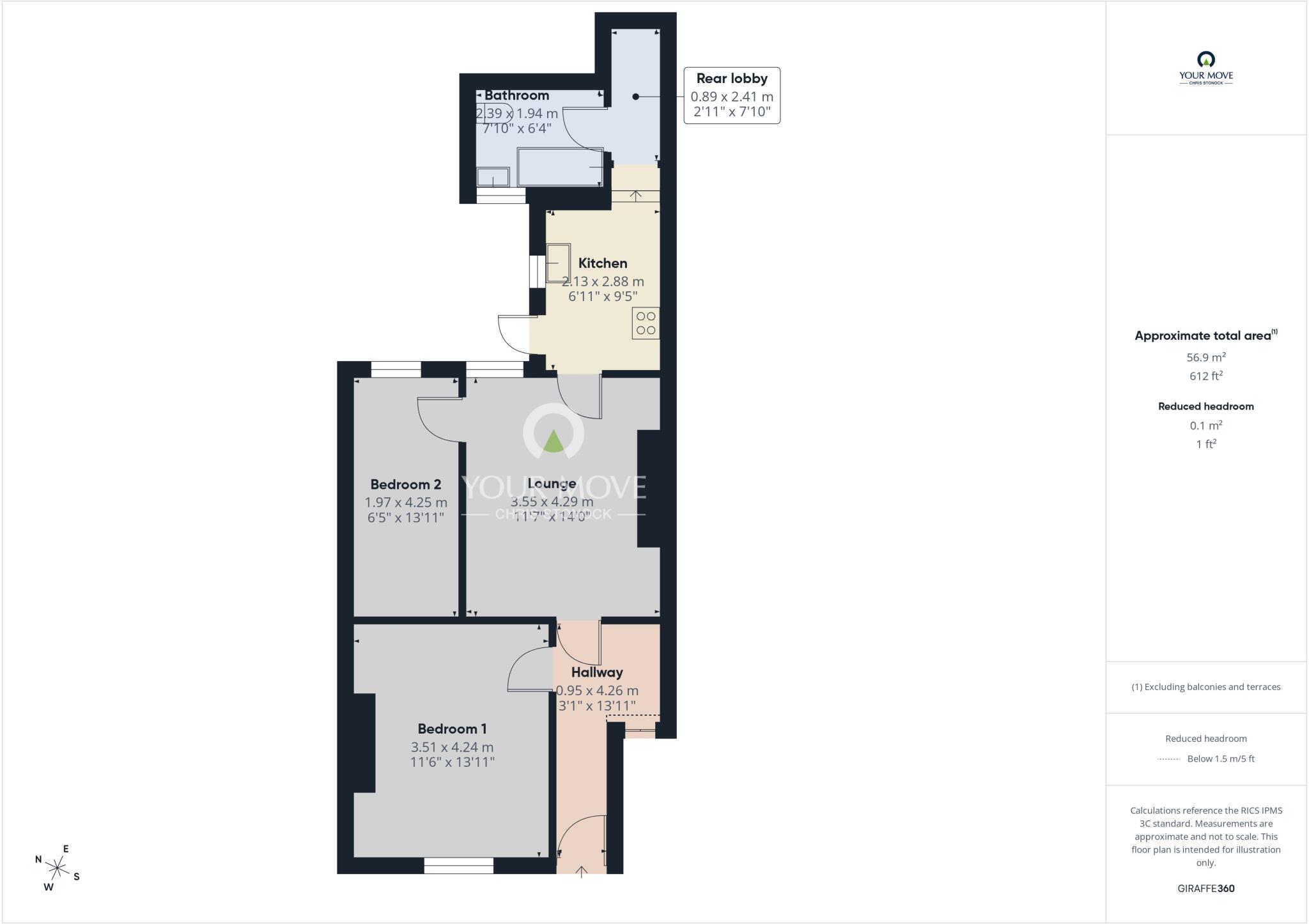 Collingwood View, North Shields, Tyne and Wear, NE29 floorplan