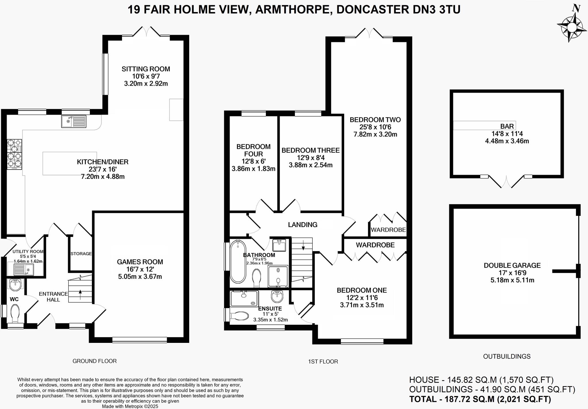 Fair Holme View, Armthorpe, Doncaster floorplan