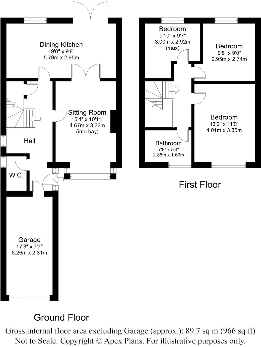 Green View, Scarcroft, Leeds, West Yorkshire floorplan