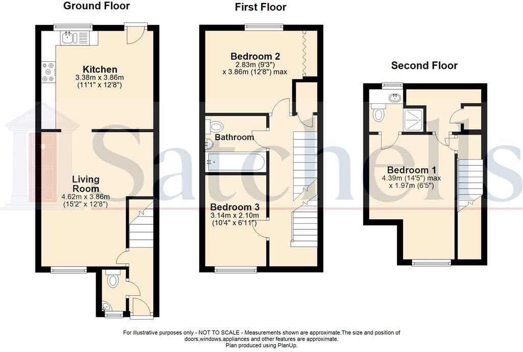 Mendip Way, Stevenage, SG1 floorplan
