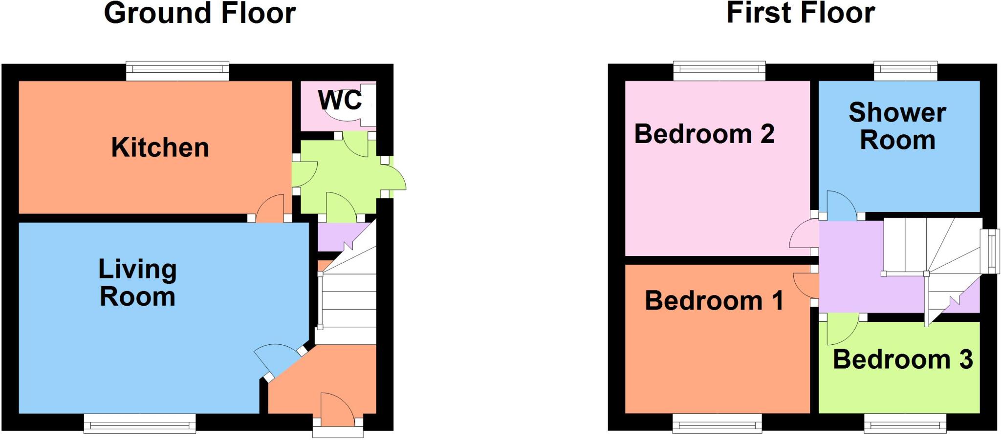 Bloomhill Close, Moorends, Doncaster, DN8 floorplan