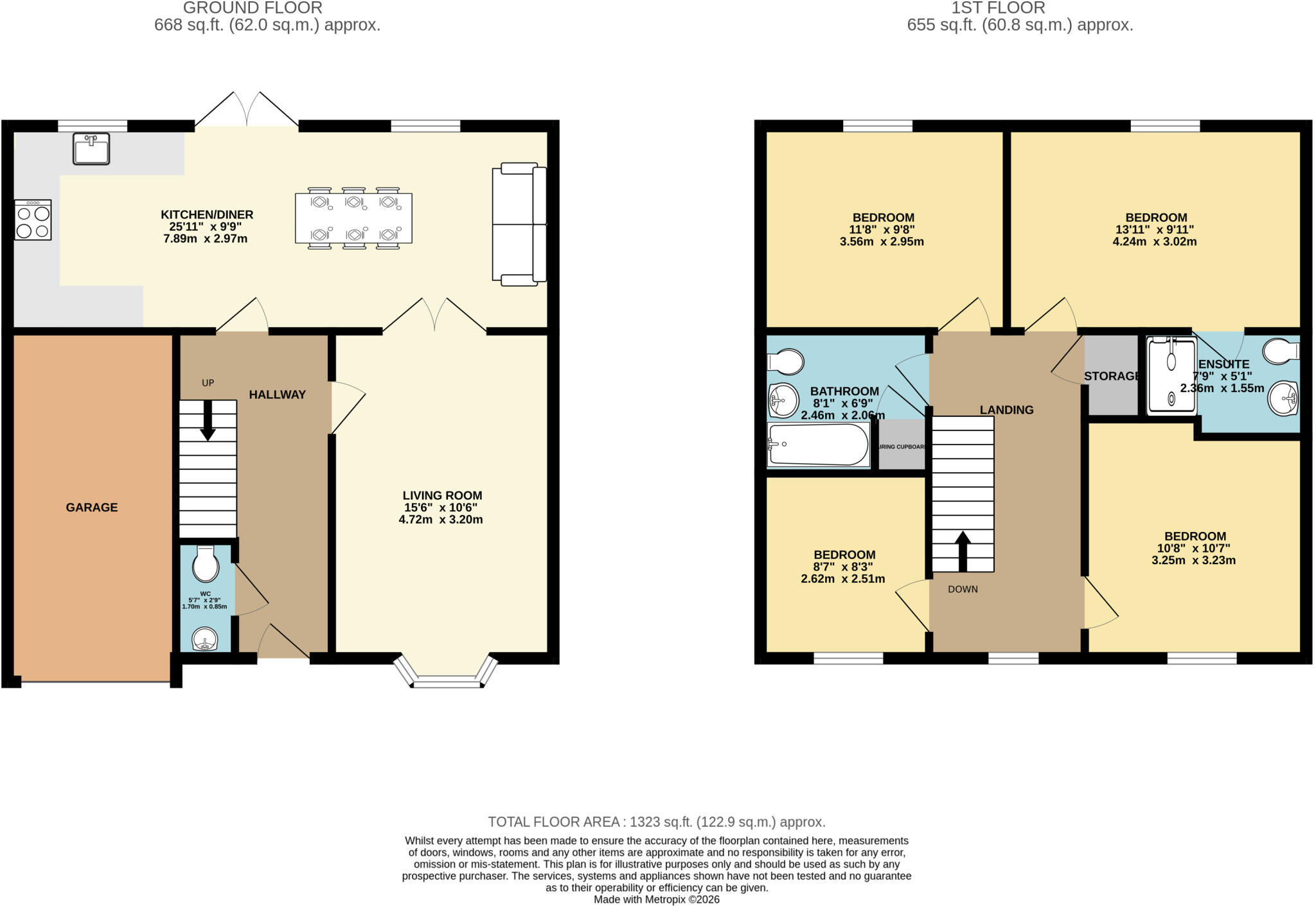 Fleetwood Road, Waddington, LN5 floorplan