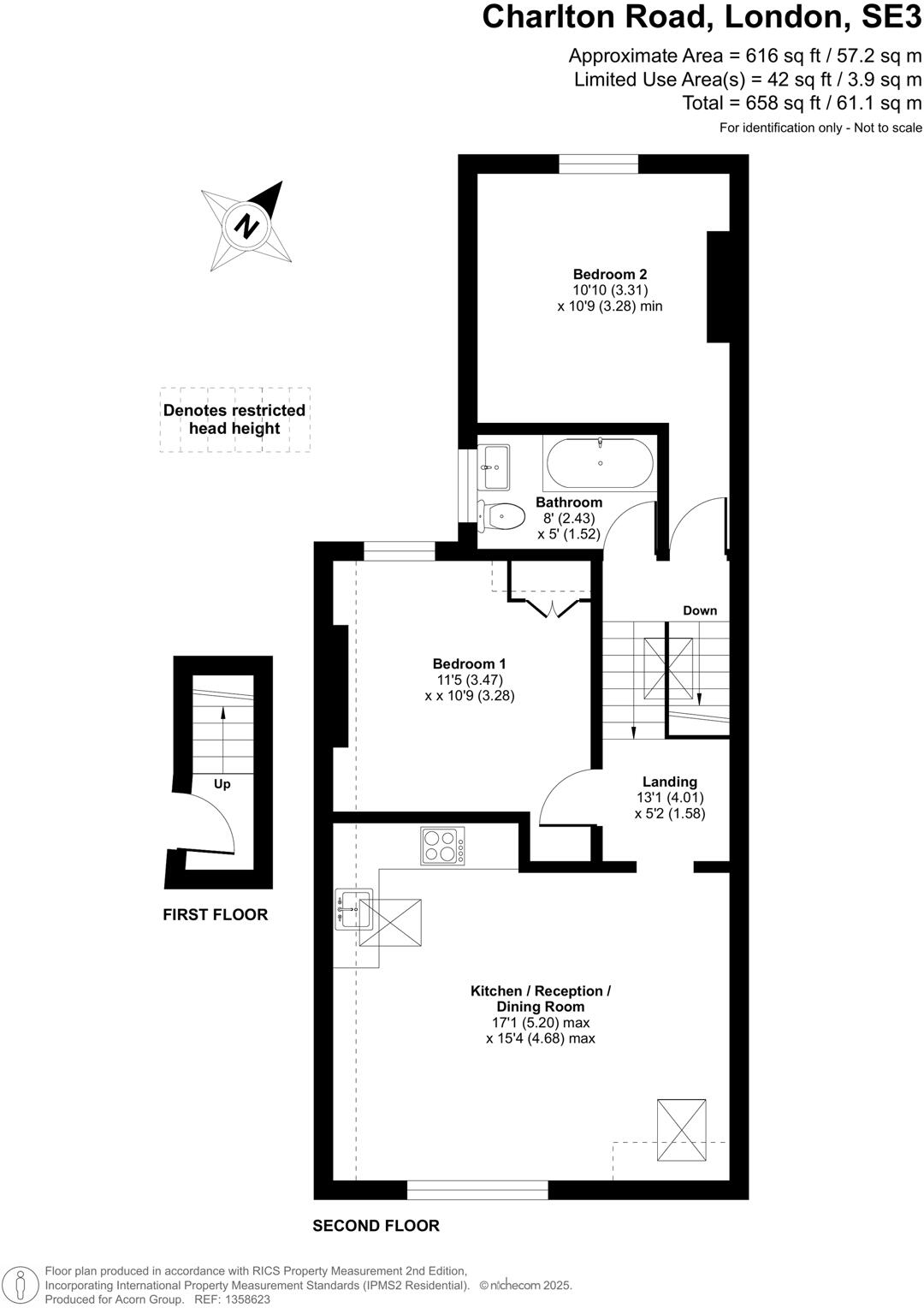 Charlton Road, London floorplan
