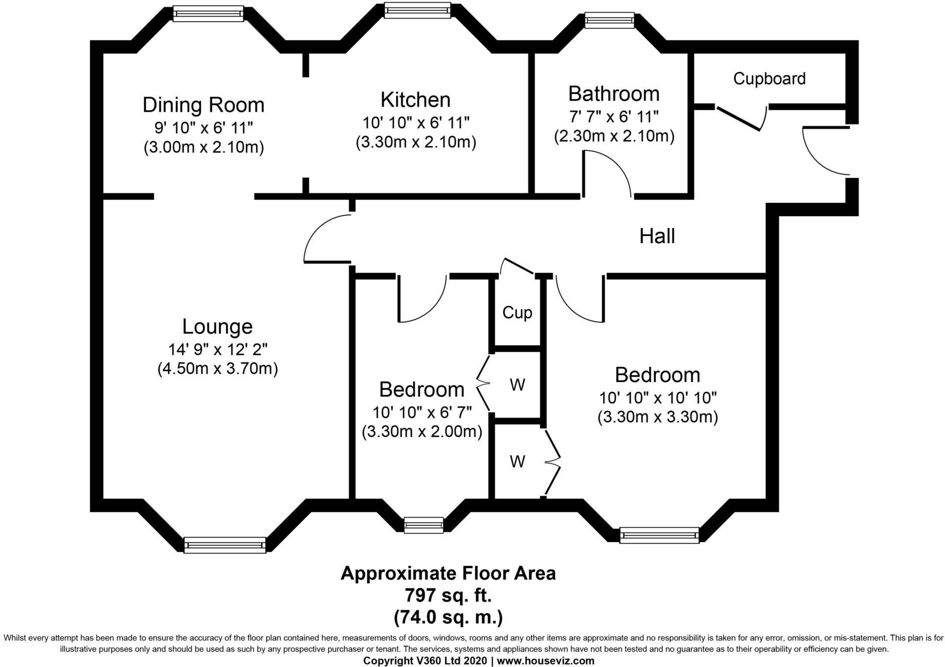 Castle Terrace, Bridge Of Weir floorplan
