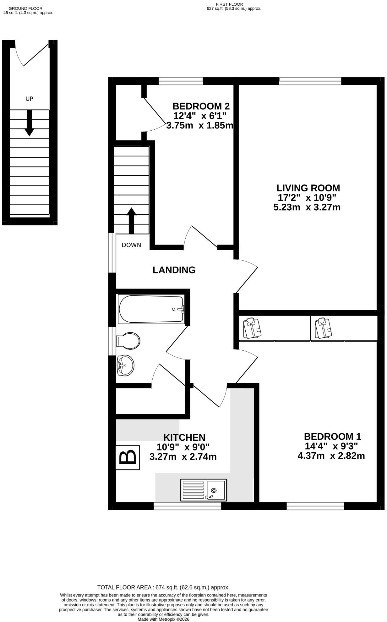 Runnymede, Fareham floorplan